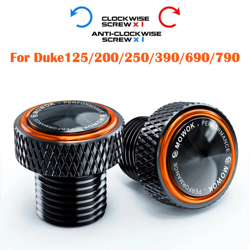 Motorcycle Rear Mirror Hole Plugs, Bolts Screws