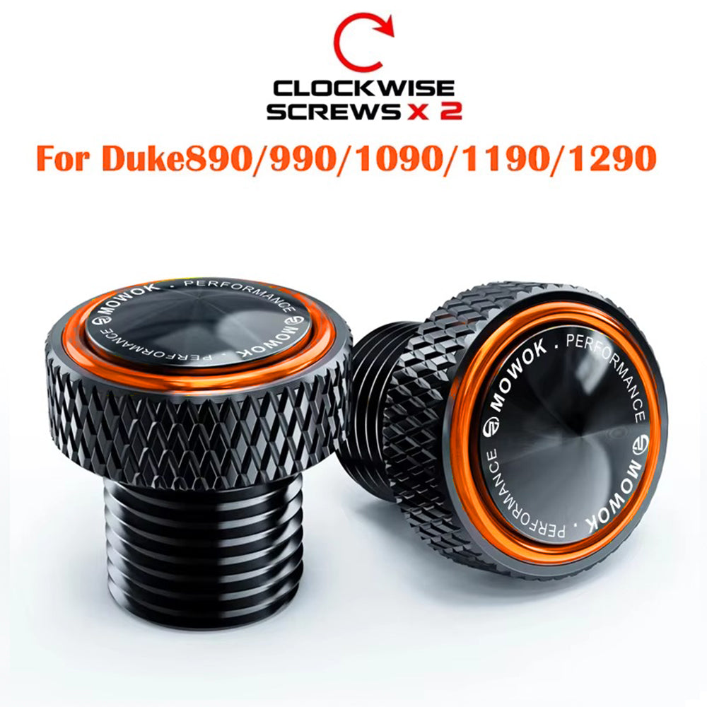 Motorcycle Rear Mirror Hole Plugs, Bolts Screws