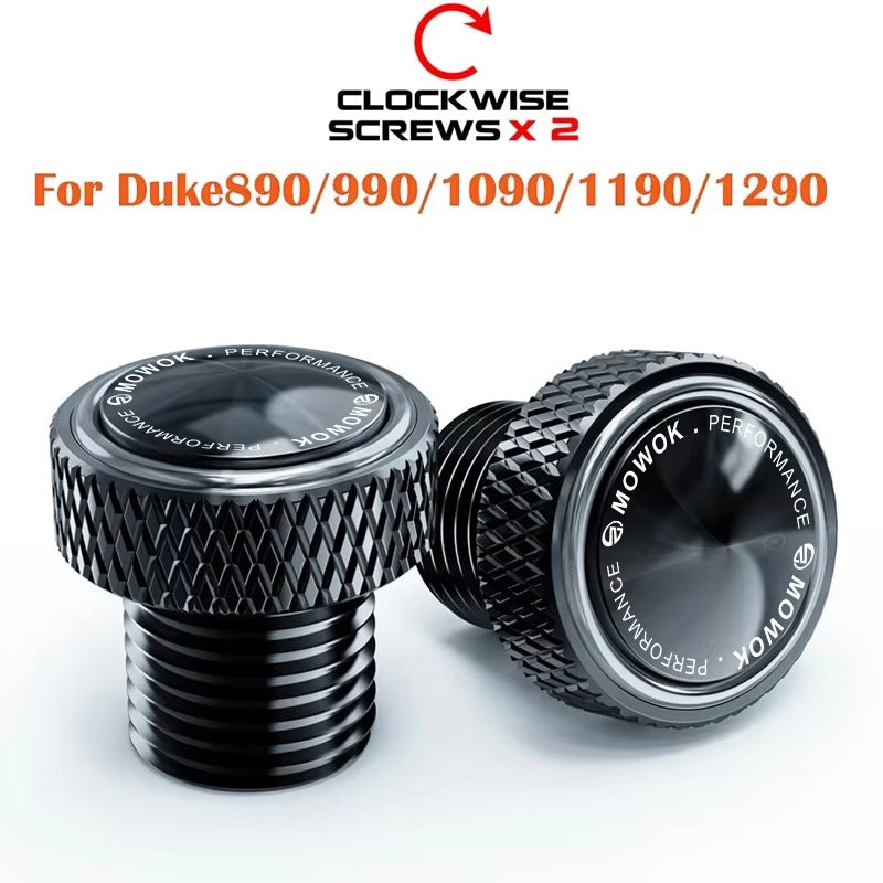 Motorcycle Rear Mirror Hole Plugs, Bolts Screws