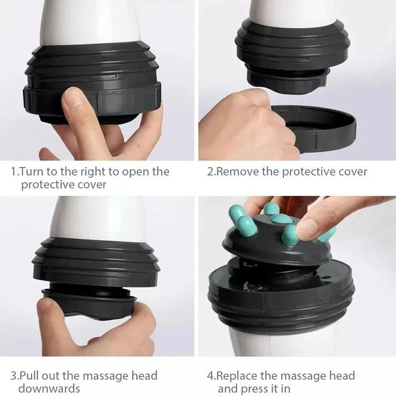 Electric Body Slimming Massager Handheld Infrared Massager For Arm Leg Hip Belly Fat Remover 2