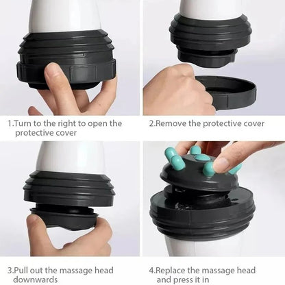 Electric Body Slimming Massager Handheld Infrared Massager For Arm Leg Hip Belly Fat Remover 2