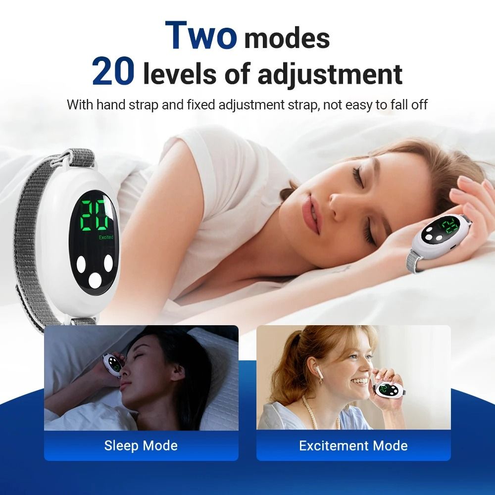 Two Mode 20 Level Intelligent Sleep Device Anxiety Relief Insomnia Support 2