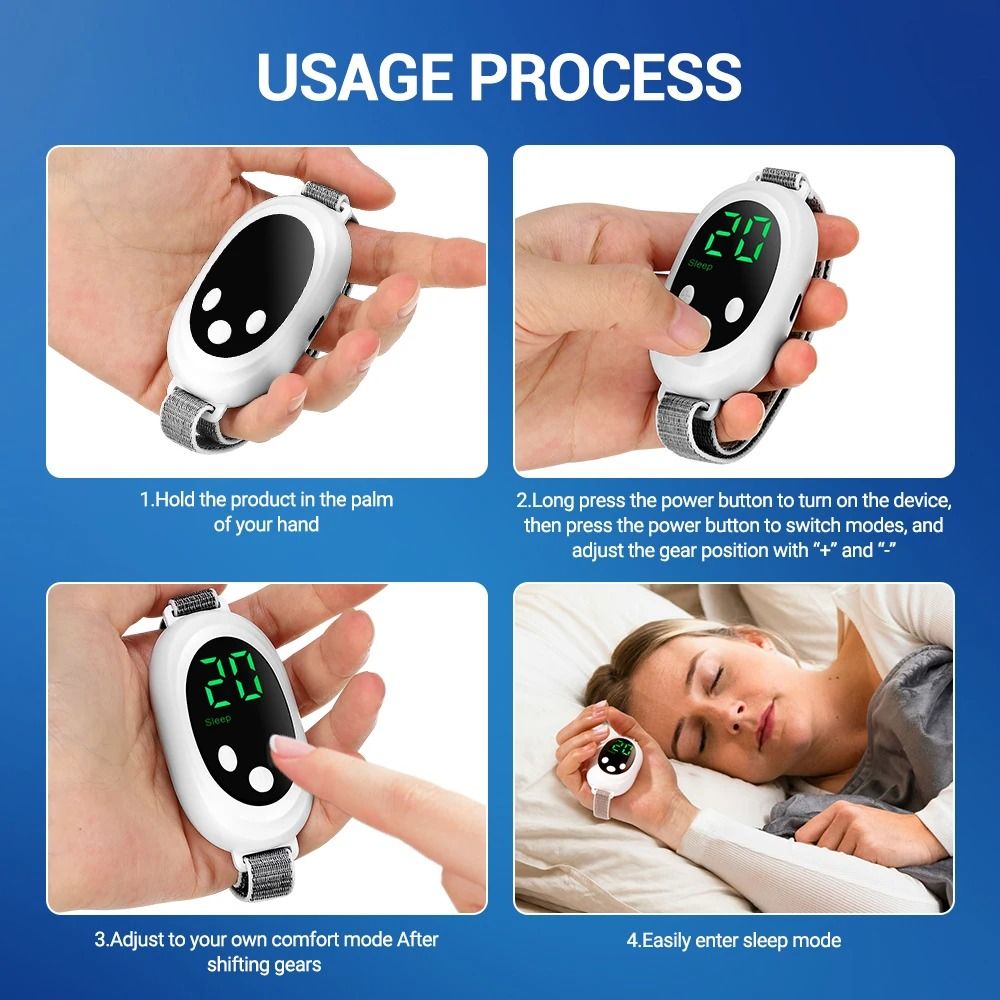 Two Mode 20 Level Intelligent Sleep Device Anxiety Relief Insomnia Support 4