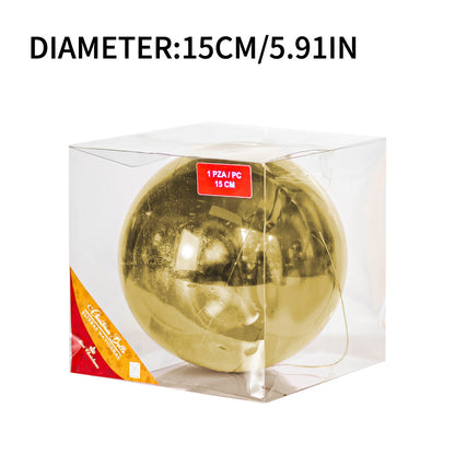 Christmas Ball Decorations Red, Decorative Ornaments for Hotels and Shopping Malls,Vibrant Christmas Colorful Ball Decor