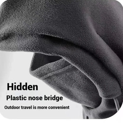 Winter Balaclava, Windproof Masked Hat with Neck Warmer, for Cycling, Cold Weather Protection for Men and Women