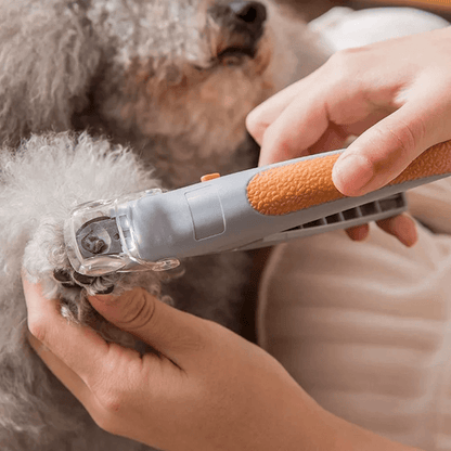 PawBright LED Pet Nail Clippers with Magnifier