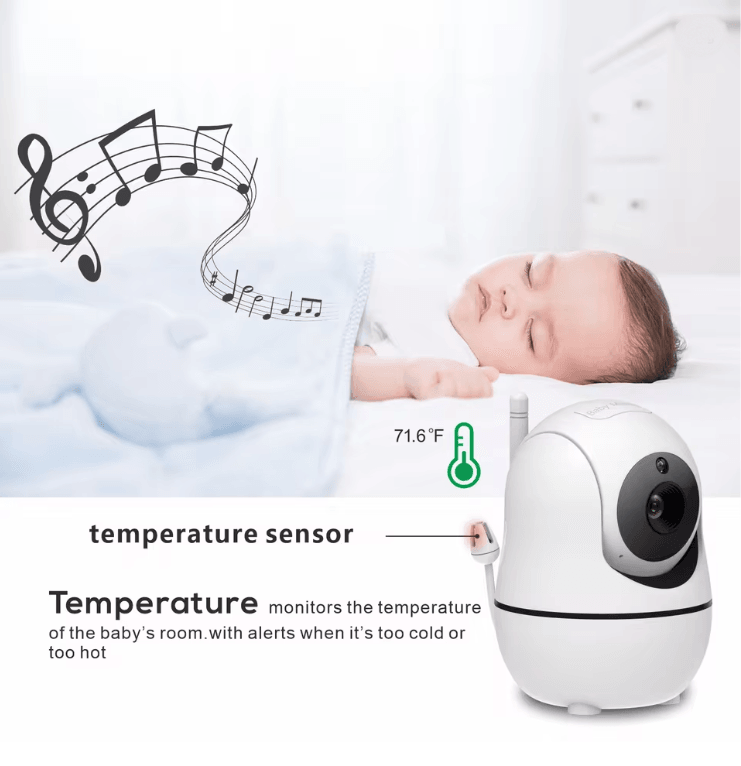 LumaGuard Dual Camera Baby Monitor With Night Vision And Two Way Audio 1