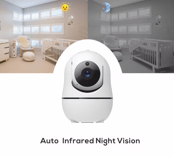 LumaGuard Dual Camera Baby Monitor With Night Vision And Two Way Audio 2