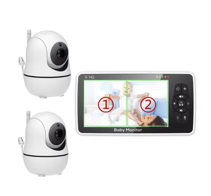 LumaGuard Dual Camera Baby Monitor With Night Vision And Two Way Audio 3