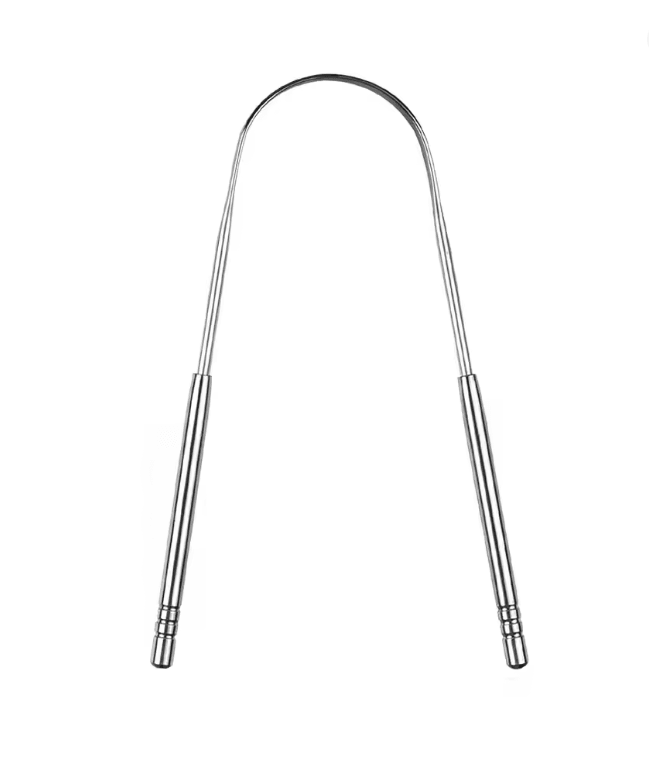 PureSteel Metal Tongue Scraper Cleaner Set 5