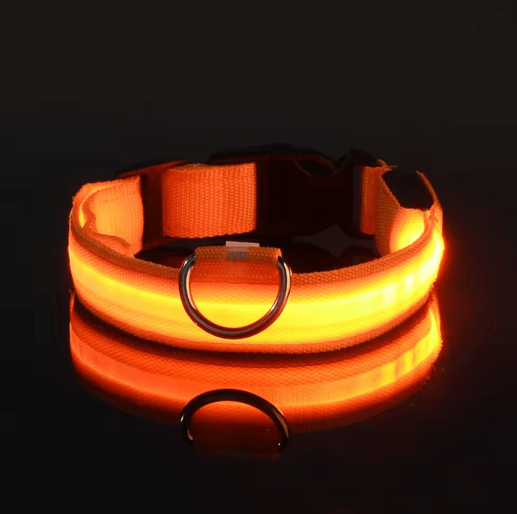 GlowGuard LED Dog Leash And Collar Set 7