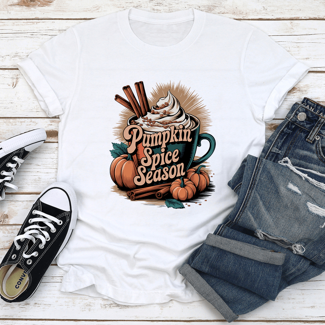 Pumpkin Spice Season Latte Tee