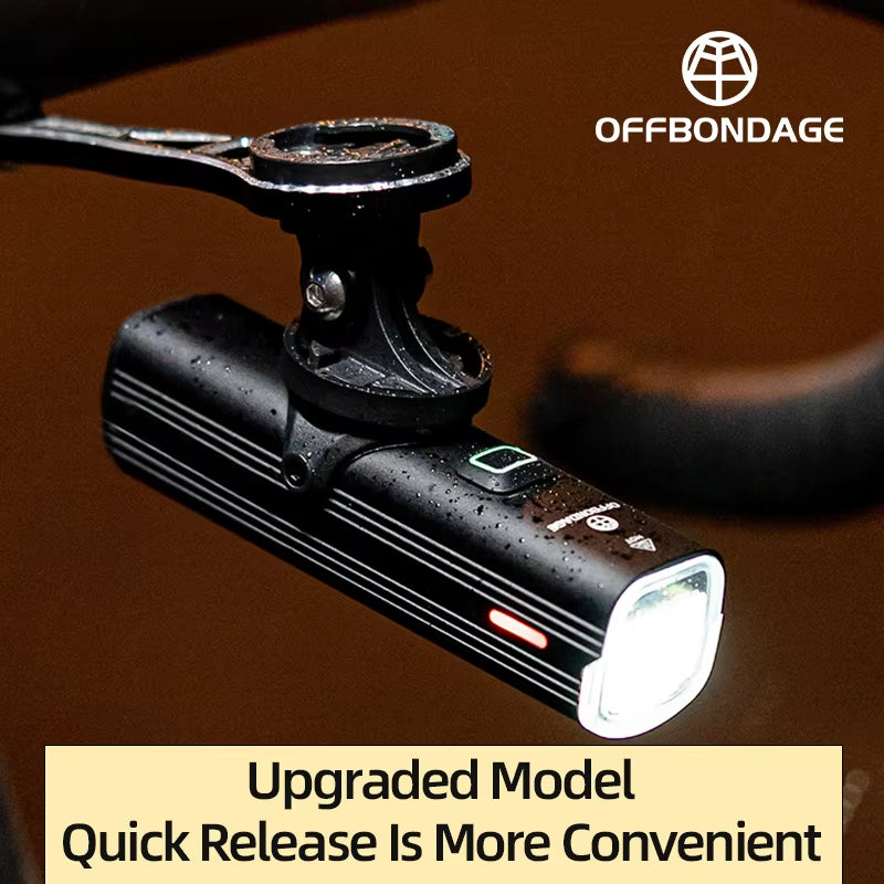 Bicycle Light USB Charging Waterproof Bike Front Lamp Cycling Flashlight For Road And MTB 2