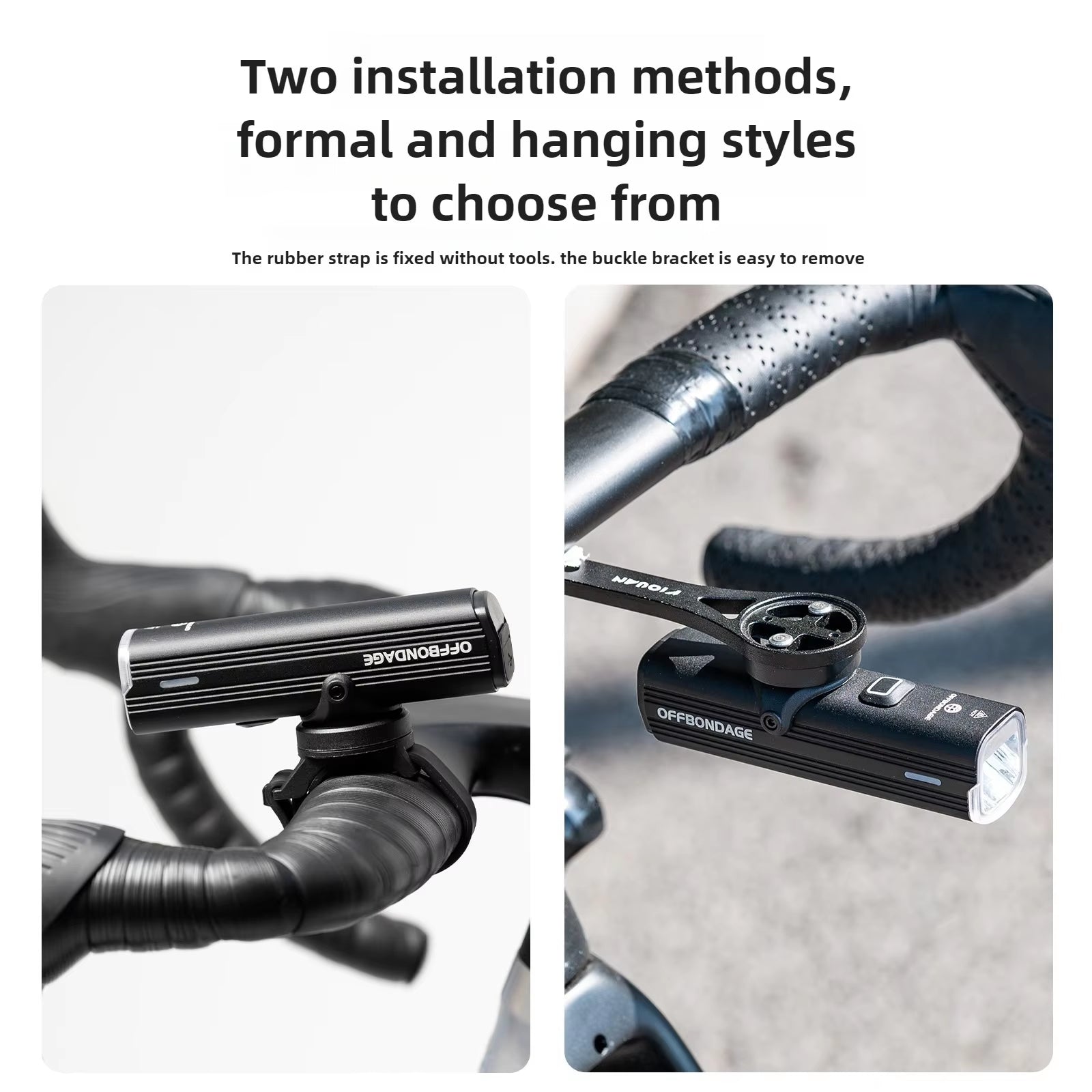 Bicycle Light USB Charging Waterproof Bike Front Lamp Cycling Flashlight For Road And MTB 4
