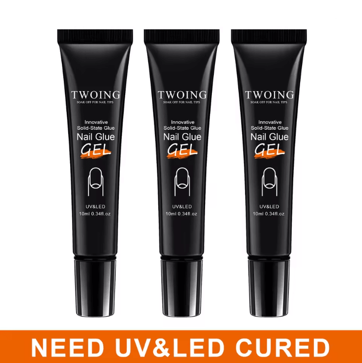 HGKJ Solid Nail Glue Gel For Press On Nails And Extensions 3