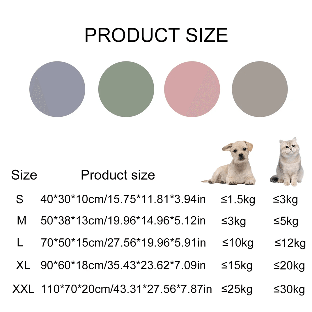 CozyHaven Plush Pet Sofa Bed For Dogs And Cats 1