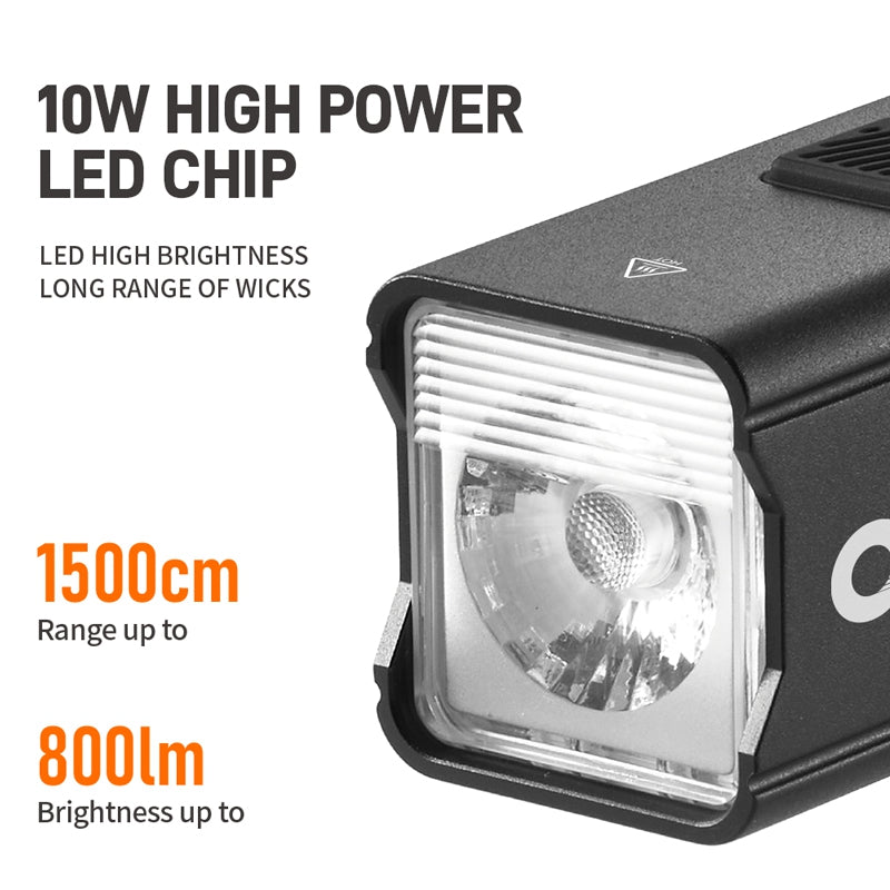 Type C Rechargeable LED Bike Light Waterproof Front Lamp Bicycle Headlight Essential Bike Accessori 2