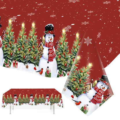Merry Christmas Decoration, Christmas Tablecloth, Happy New Year Gift, For Home Decor