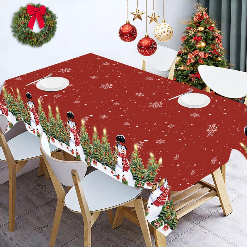 Merry Christmas Decoration, Christmas Tablecloth, Happy New Year Gift, For Home Decor