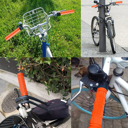 Soft Rubber Handlebar Grip Anti Slip Bicycle Grip Cover Kids Mountain Bike Handle Grip Accessories 1