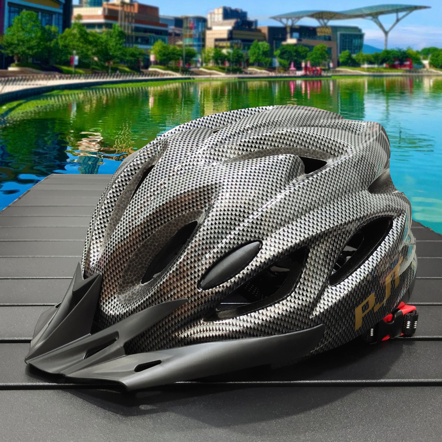 Lightweight Hollow Bicycle Helmet Safety Head Protection Comfortable Lining For Men And Women Rider 3