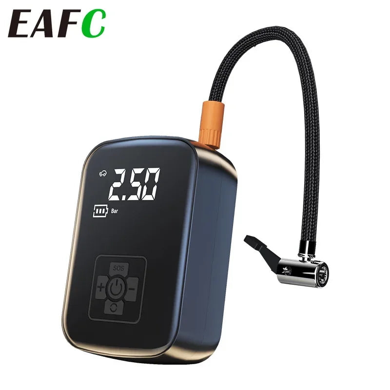 Bike Manual Air Pump, Portable Bicycle Inflator, Electric Tire Inflator for Balloon and Cycling Accessories