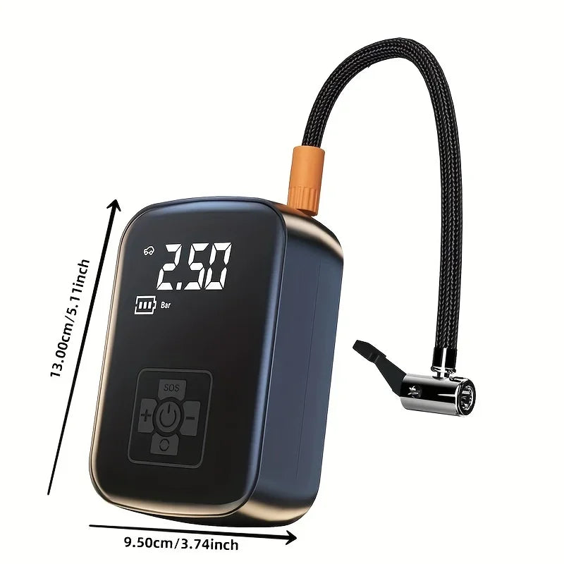 Bike Manual Air Pump Portable Bicycle Inflator Electric Tire Inflator For Balloon And Cycling Acces 4