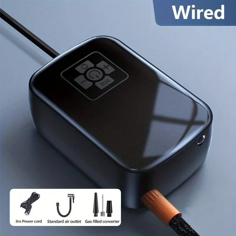 Bike Manual Air Pump Portable Bicycle Inflator Electric Tire Inflator For Balloon And Cycling Acces 1