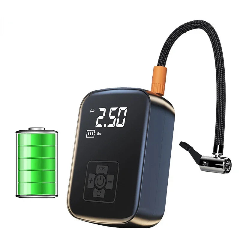 Bike Manual Air Pump Portable Bicycle Inflator Electric Tire Inflator For Balloon And Cycling Acces 5