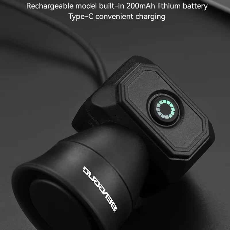 Mini USB Charging Bicycle Horn Waterproof Mountain Bike Bell Electronic Bike Bell Kids Scooter Ridi 4