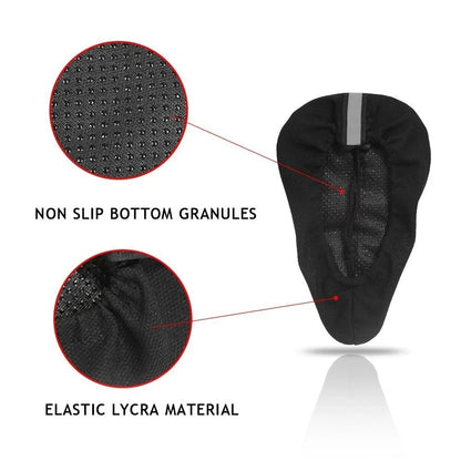 3D Soft Cycling Seat Cover Bicycle Saddle Cushion Thickened Sponge Pad Mountain Bike Breathable Out 6