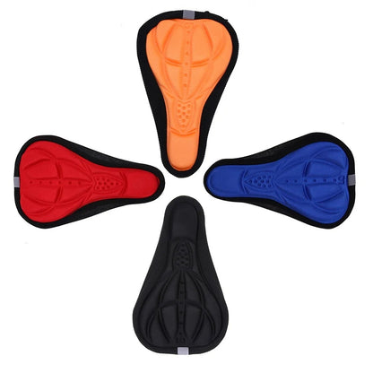 3D Soft Cycling Seat Cover Bicycle Saddle Cushion Thickened Sponge Pad Mountain Bike Breathable Out 8