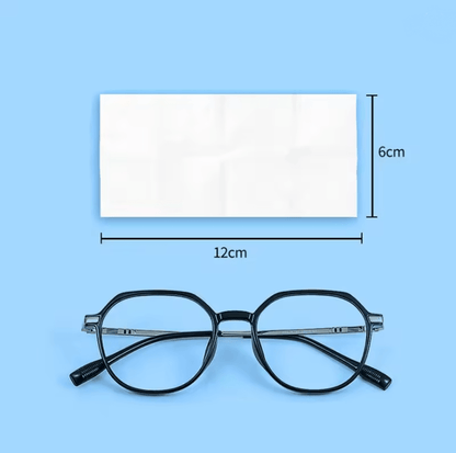 CrystalClear Glasses Screen Wipes 100 Pack 2