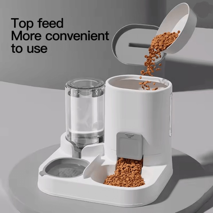 PawHydra Automatic Cat Water and Food Dispenser