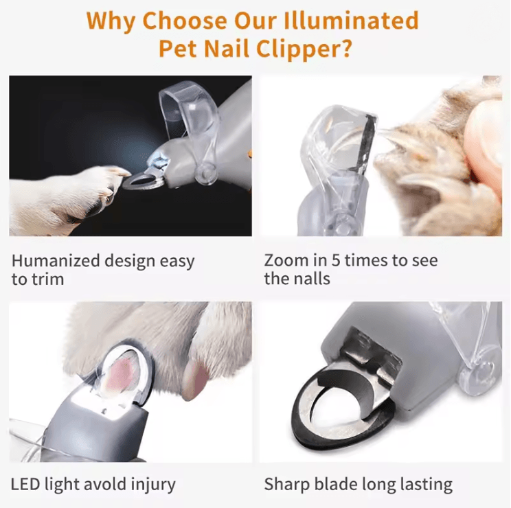 SharpPaws LED Pet Nail Trimmer 3
