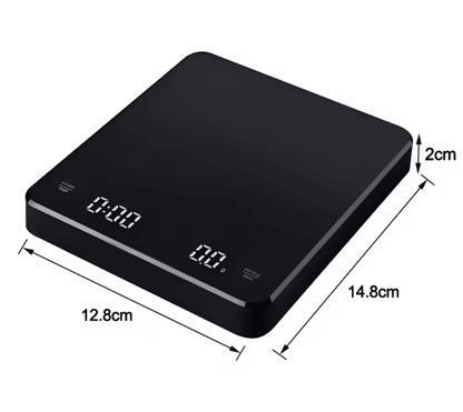 BrewMaster Precision Coffee Scale 25 Kg USB Recharge 4