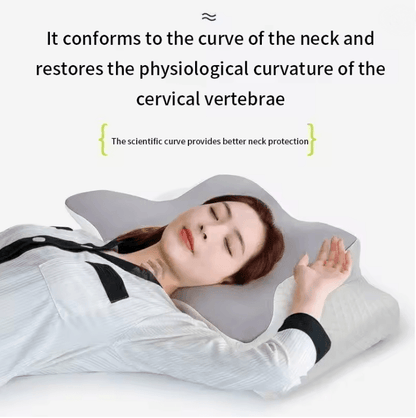 Cooling Memory Cotton Butterfly Neck Pillow 3