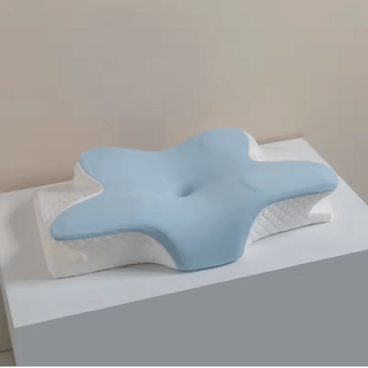 Cooling Memory Cotton Butterfly Neck Pillow 8