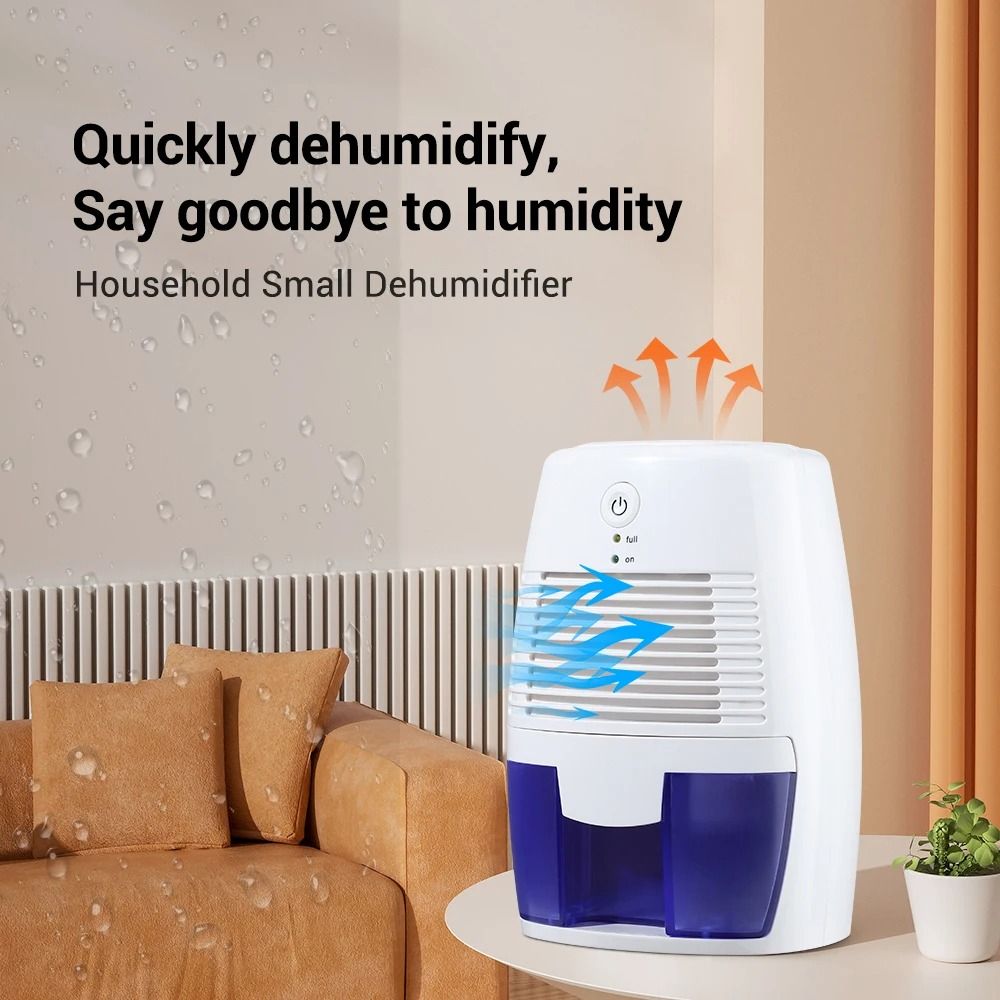 Home Dehumidifier Bedroom Mute Moisture Absorber Air Dryer Mini Humidity Dehumidifier For Bathroom  2