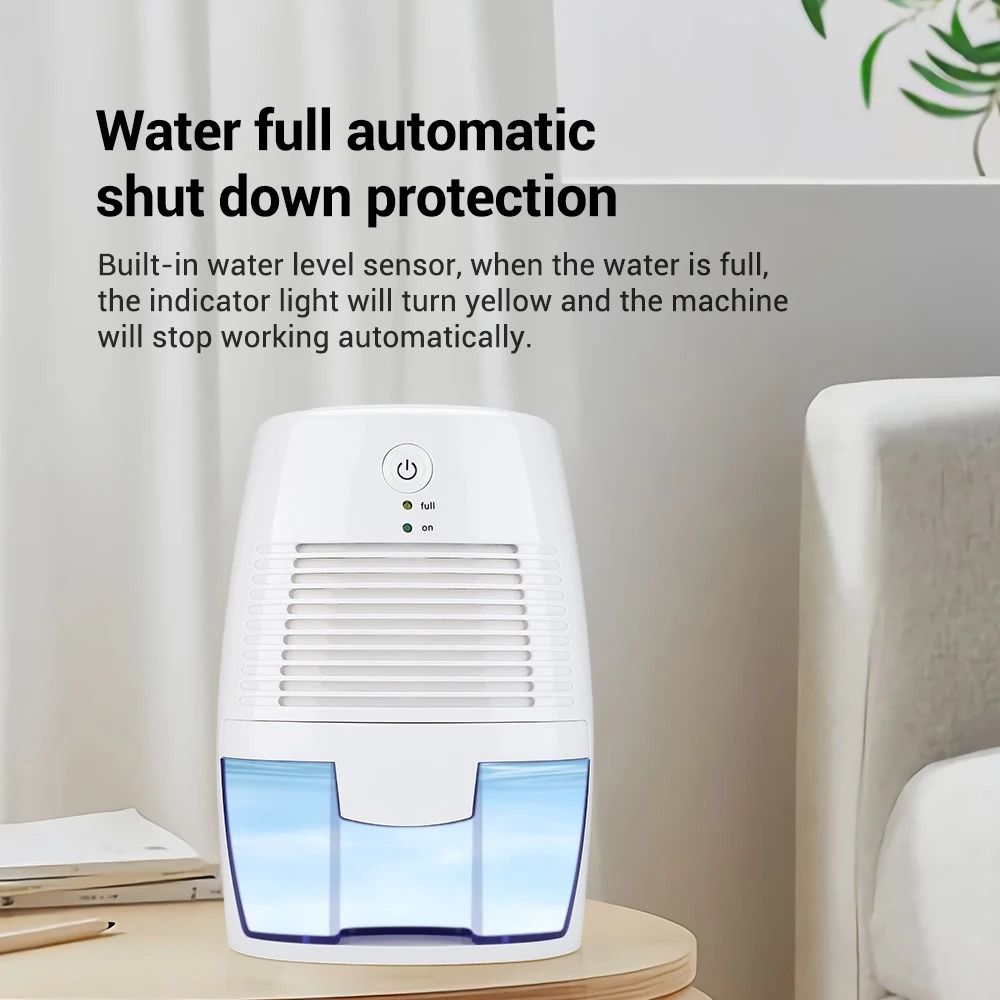 Home Dehumidifier Bedroom Mute Moisture Absorber Air Dryer Mini Humidity Dehumidifier For Bathroom  5