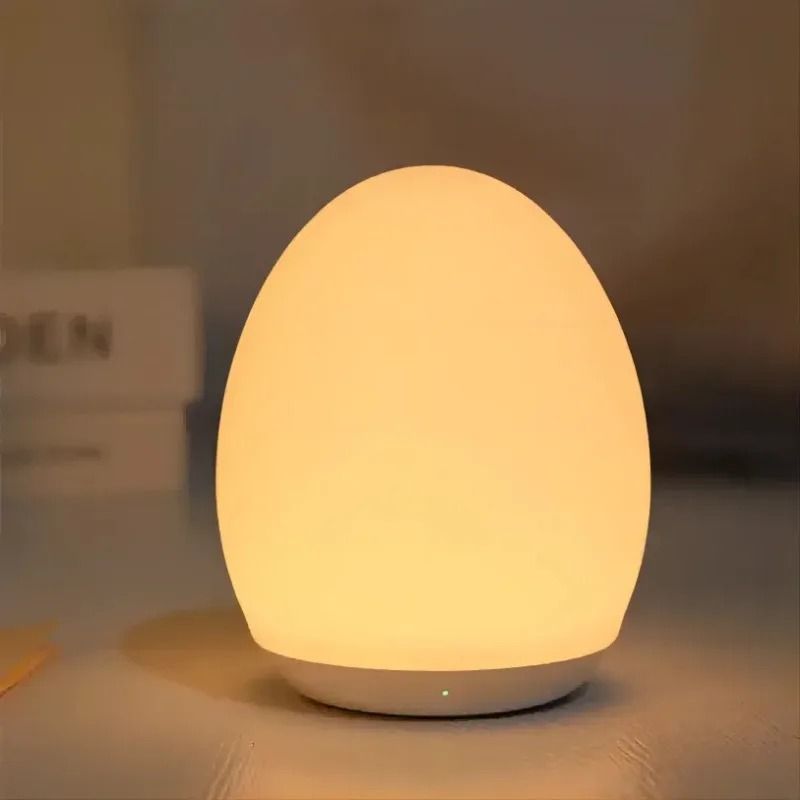 LED Dimmable Bedside Lamp Rechargeable Nursery Night Light 2