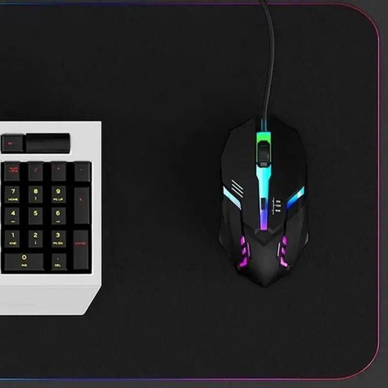 Ergonomic Wired Gaming Mouse USB Backlit Optical Mouse For Desktop And Laptop 4