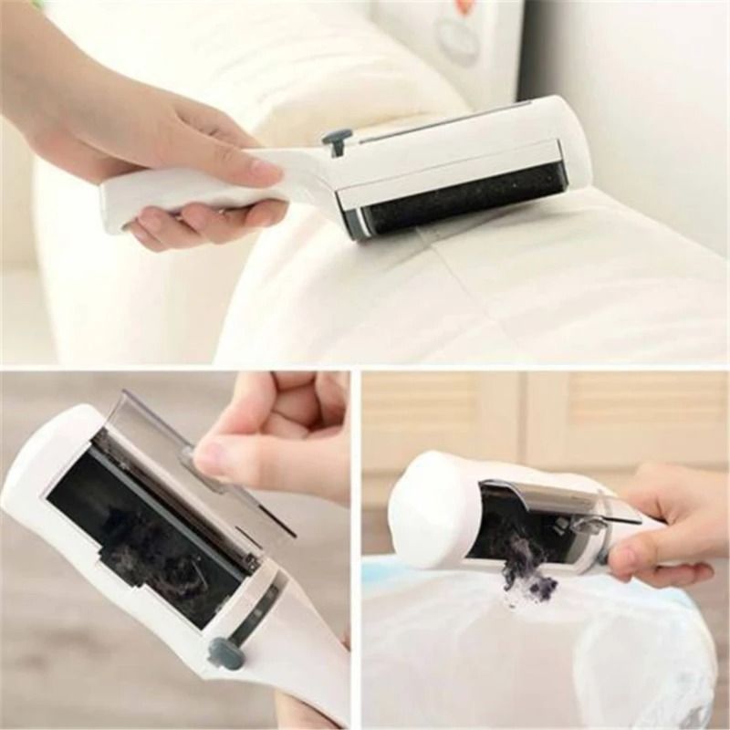 Electrostatic Clothing And Pet Hair Remover Brush For Dust And Lint Cleaning 2
