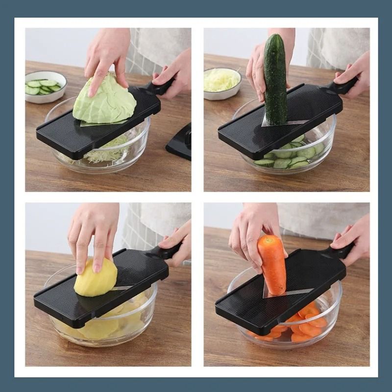 Manual Vegetable Slicer Stainless Steel Cabbage Shredder And Grater Kitchen Tool 4