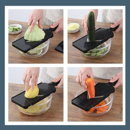 Manual Vegetable Slicer Stainless Steel Cabbage Shredder And Grater Kitchen Tool 4