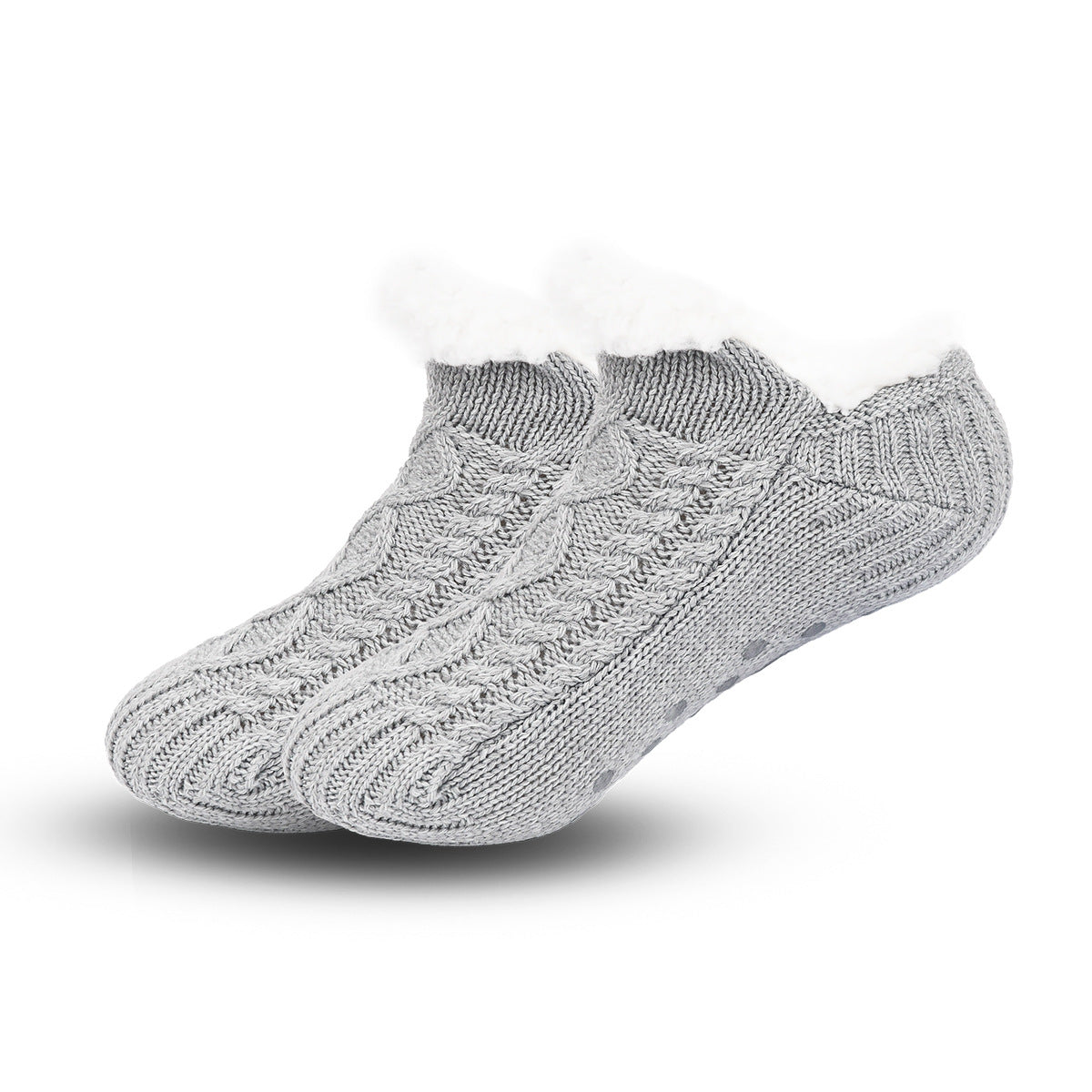 Non Slip Winter Floor Socks Super Warm Velvet Boot Slippers Unisex Snow Sleep Socks For Home Wear 12