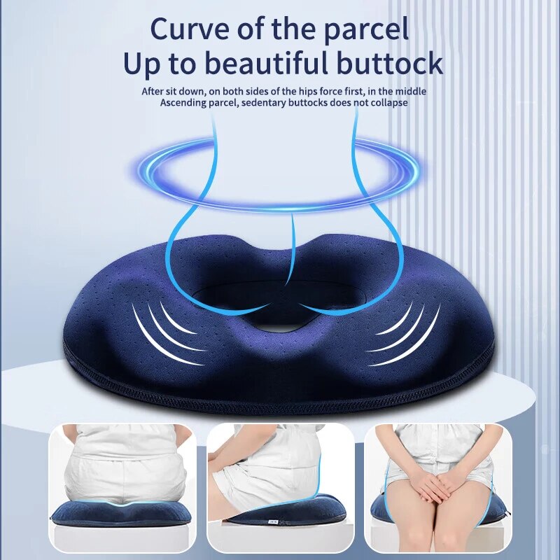 Postoperative Memory Cotton Cushion Tailbone Relief Hemorrhoid Decompression Office Seat Comfort 2