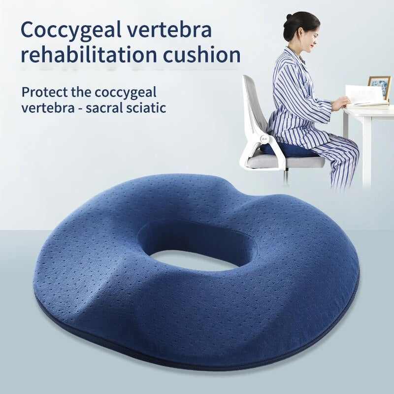 Postoperative Memory Cotton Cushion Tailbone Relief Hemorrhoid Decompression Office Seat Comfort 5