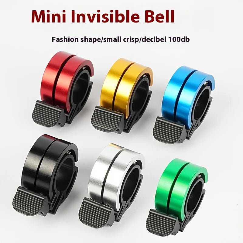 Super Loud Bicycle Bell, Folding Bike Invisible Horn, Adult Bicycle Accessory