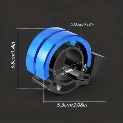 Super Loud Bicycle Bell Folding Bike Invisible Horn Adult Bicycle Accessory 5